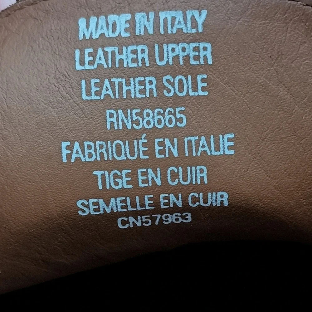 Broletto Mens Brown Leather Single Monk Strap Shoes Made in Italy 11.5 M - Picture 7 of 10
